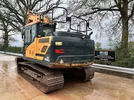 Hjulgraver 2021 Hyundai HX140 LC Excavator (3)