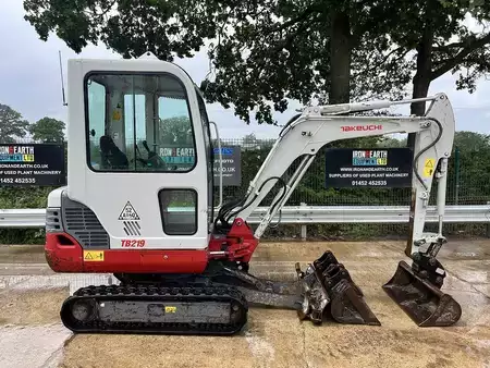 Mobil grävmaskin 2020 Takeuchi TB219 Excavator (4)