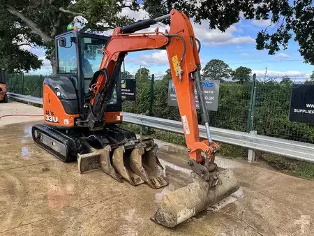 Excavadoras de ruedas 2023 Hitachi ZX33U-6 CLR Excavator (5)