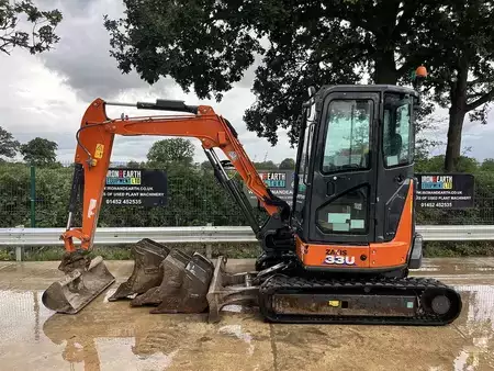 Excavadoras de ruedas 2023 Hitachi ZX33U-6 CLR Excavator (1)