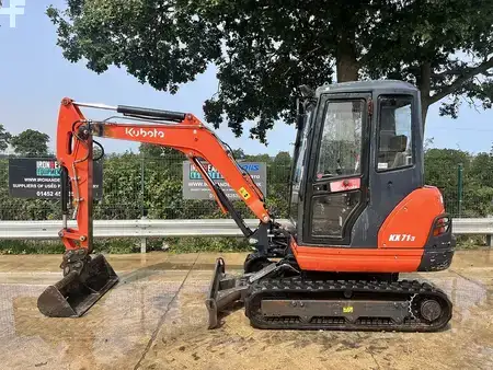 Pyöräkaivinkoneet  2017 Kubota KX71-3 Excavator (1)