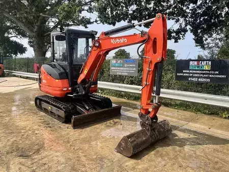 Pyöräkaivinkoneet  2017 Kubota KX71-3 Excavator (5)