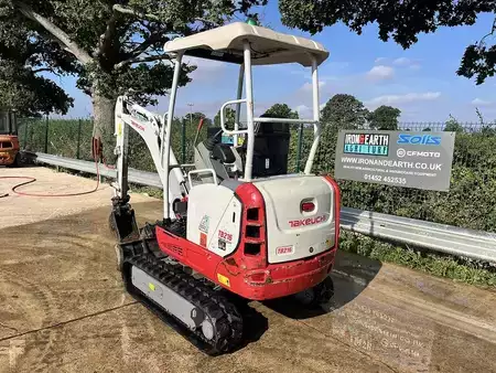 Kerekes kotrógép 2022 Takeuchi TB216 Excavator (3)