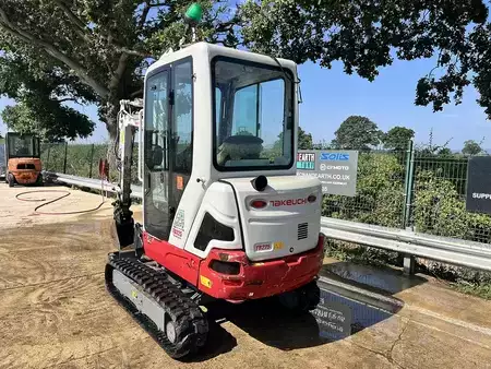 Kerekes kotrógép 2022 Takeuchi TB225 Excavator (3)