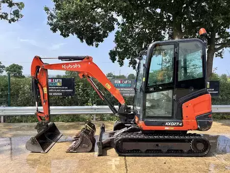 Pyöräkaivinkoneet  2019 Kubota KX027-4 Excavator (1)