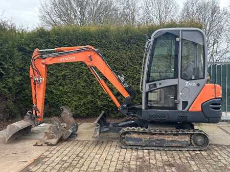 Minibagger 2009 Hitachi ZX 25 CLR 2.5 ton minigraver sorteerknijper dubbel (2)