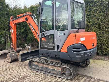 Minibagger 2009 Hitachi ZX 25 CLR 2.5 ton minigraver sorteerknijper dubbel (3)