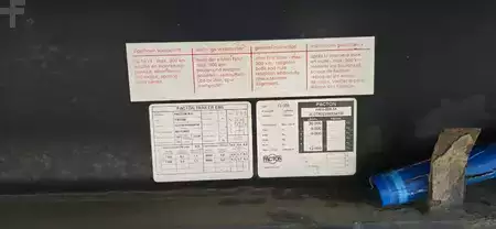 Miscelaneo 1996 Pacton txd230 gesloten trailer laadklep 30000 (17)