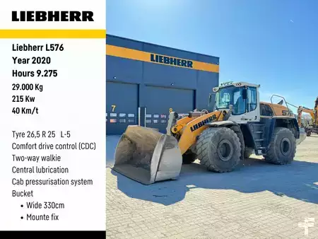 Hjullastare 2020 Liebherr L 576 (1)