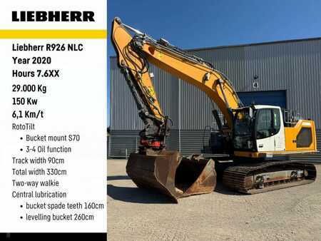 Telakaivinkoneet  2020 Liebherr R 926 LC (1)