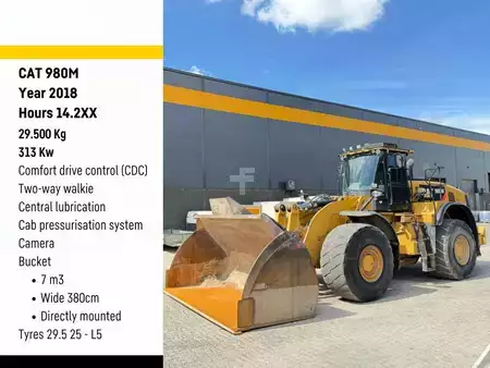 Kolové nakladače 2018 Caterpillar 980 (1)