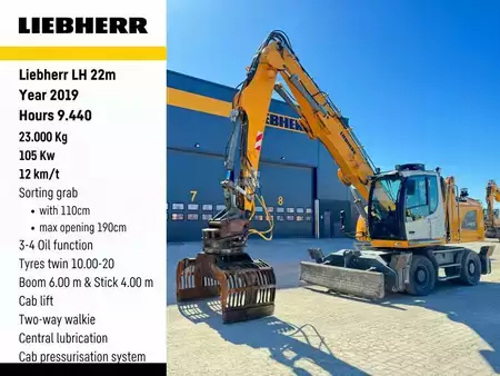 Pelles sur chenilles 2019 Liebherr LH 22 (1)