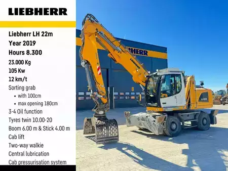 Pelles sur chenilles 2019 Liebherr LH 22 (1)