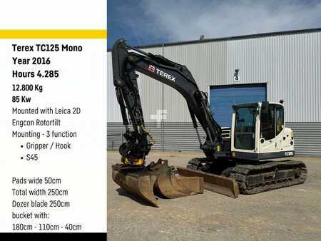 Korečková rýpadla 2016 Terex Ecotec TC125 (1)