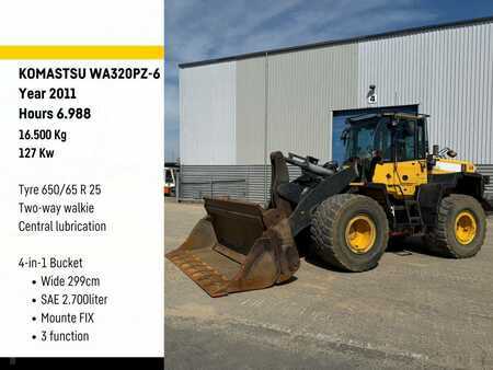 Kolové nakladače 2011 Komatsu WA320PZ-6 (1)