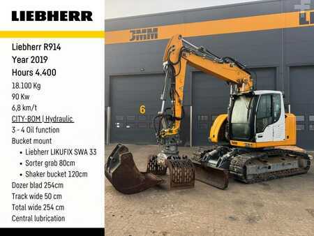 Bæltegraver 2019 Liebherr R 914 (1)