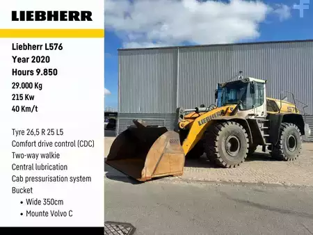 Hjullastare 2020 Liebherr L 576 (1)