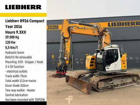 Koparki gąsienicowe 2016 Liebherr R 926 Compact Litronic (1)