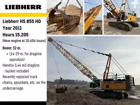 Escavadora de cabos 2011 Liebherr HS 855 HD (1)