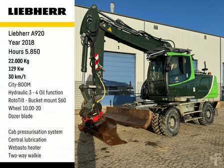 Mobiele graafmachines 2018 Liebherr A 920 (1)