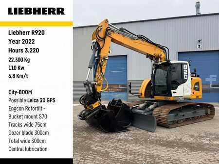 Pelles sur chenilles 2022 Liebherr R 920 (18)