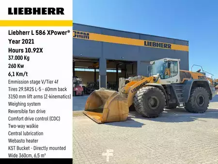 Hjullaster 2021 Liebherr L 586 (1)