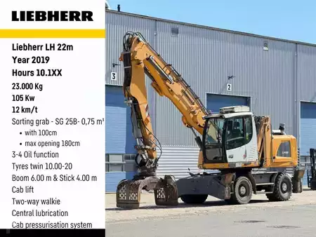 Beltegraver 2019 Liebherr LH 22 M (1)