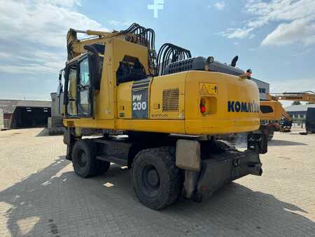 Mobilní bagry 2012 Komatsu PW 200-7 (5)