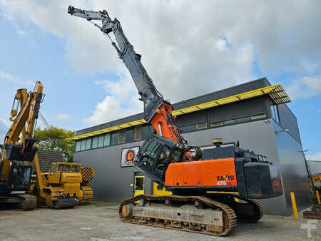 Raupendumper 2011 Hitachi ZX470LCH-3 High Reach Demolition Excavator (10)
