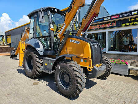 Rigid Backhoe Loader 2025 Case 570SV AC / 4x4 / Lepels / Telescopic (13)