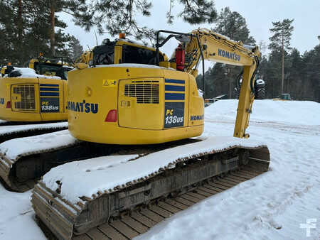 Bæltegraver 2014 Komatsu PC138US-10 (3)