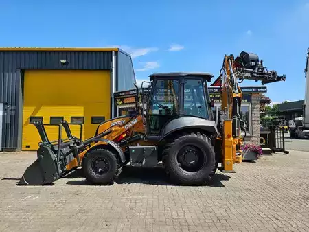 Rigid Backhoe Loader 2026 Case 570SV AC / 4x4 / Lepels / Telescopic (1)
