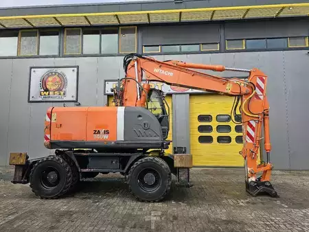 Mobil gravemaskin 2008 Hitachi ZX140W-3 (13)