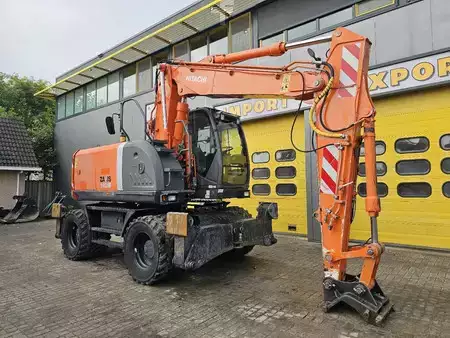 Mobil gravemaskin 2008 Hitachi ZX140W-3 (14)