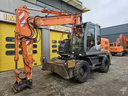 Mobil gravemaskin 2008 Hitachi ZX140W-3 (18)