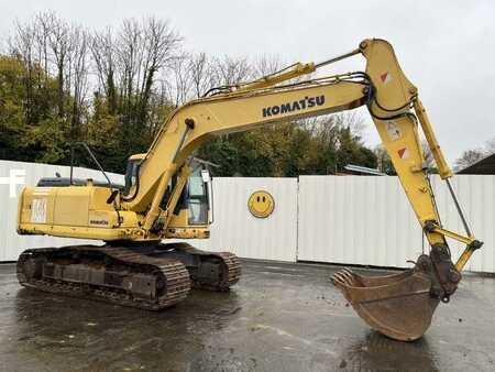 Kettenbagger 2005 Komatsu PC160LC-7K (1)