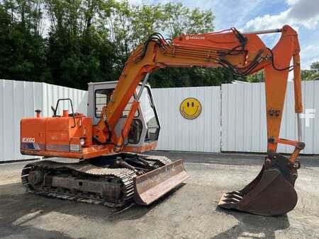 Kettenbagger 1990 Hitachi EX60 (1)