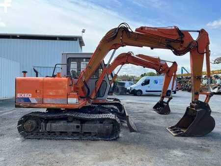 Kettenbagger 1990 Hitachi EX60+EX60=28900 (10)