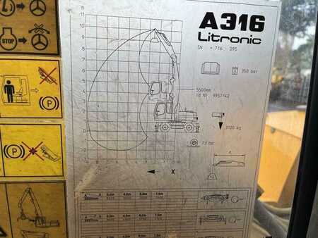 Umschlagbagger 2003 Liebherr A316 LITRONIC (44)