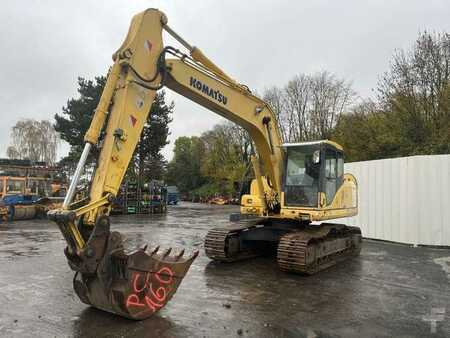 Escavadora de rastos 2005 Komatsu PC160LC-7K (2)