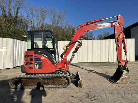 Minikaivinkoneet 2015 Komatsu PC55MR-3 (2)