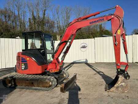 Minikaivinkoneet 2015 Komatsu PC55MR-3 (50)