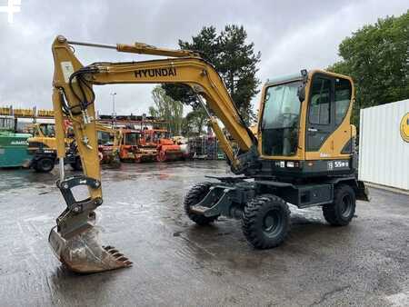 Mobilní bagry 2014 Hyundai ROBEX 55W-9 / R55W-9 (3)