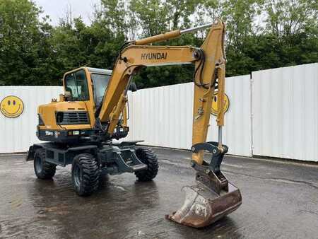 Mobilní bagry 2014 Hyundai ROBEX 55W-9 / R55W-9 (9)