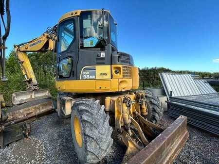 Mobilní bagry 2008 Komatsu PW98MR-6 (12)