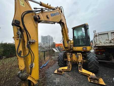 Mobilní bagry 2008 Komatsu PW98MR-6 (15)