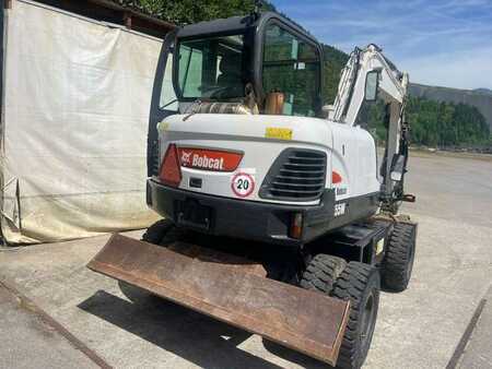 Mobilní bagry 2014 Bobcat E55W (2)