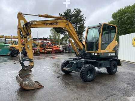 Pyöräkaivinkoneet  2014 Hyundai ROBEX 55W-9 / R55W-9 (3)
