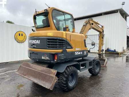 Pyöräkaivinkoneet  2014 Hyundai ROBEX 55W-9 / R55W-9 (6)
