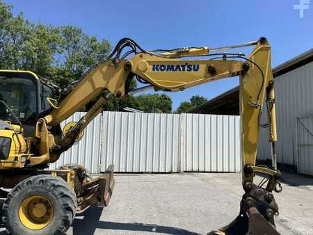 Excavadoras de ruedas 2008 Komatsu PW98MR-6 (17)